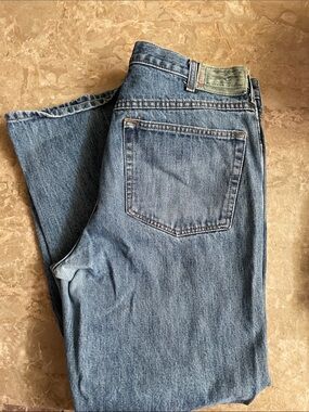 RedHead Men’s Straight Denim Jeans in Medium Blue